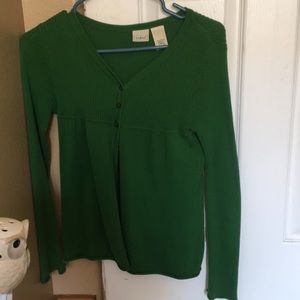 Half buttoned Sweater